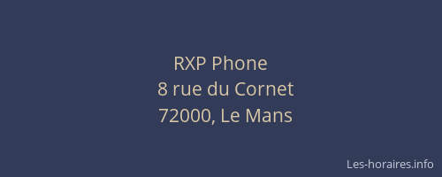 RXP Phone