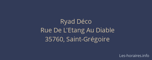 Ryad Déco