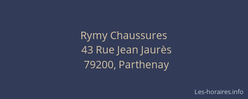 Rymy Chaussures