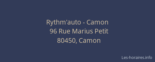 Rythm'auto - Camon