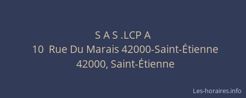 S A S .LCP A