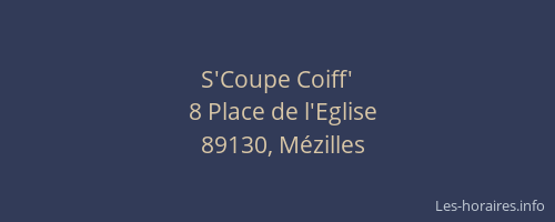 S'Coupe Coiff'