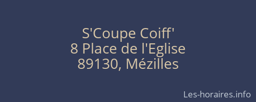S'Coupe Coiff'