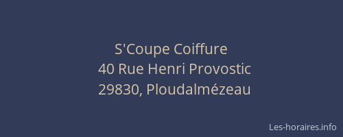 S'Coupe Coiffure