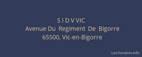 S I D V VIC