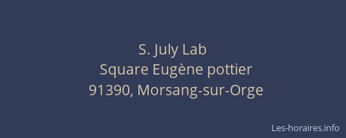 S. July Lab