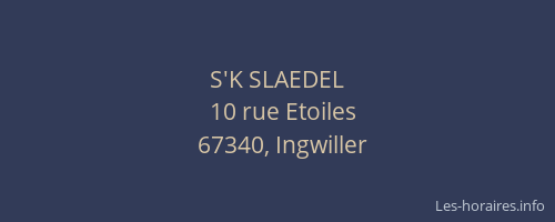 S'K SLAEDEL