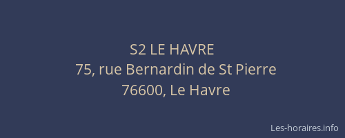 S2 LE HAVRE