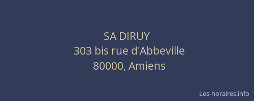 SA DIRUY
