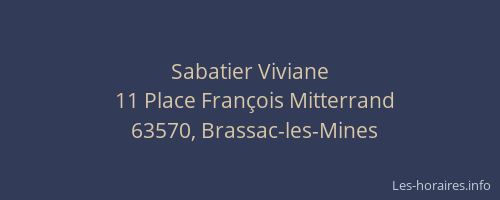Sabatier Viviane