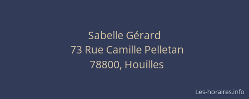 Sabelle Gérard