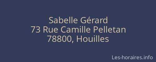Sabelle Gérard
