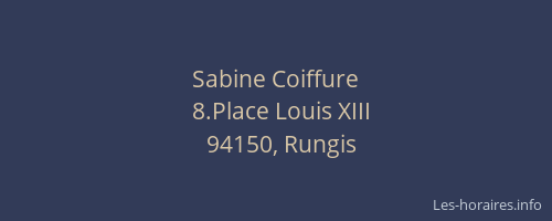 Sabine Coiffure