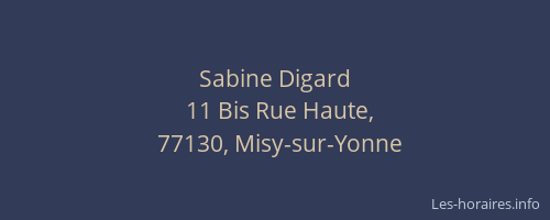 Sabine Digard