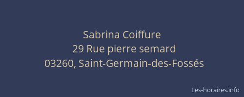 Sabrina Coiffure