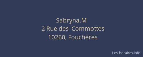 Sabryna.M