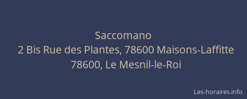 Saccomano