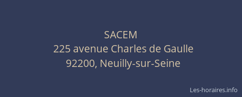 SACEM