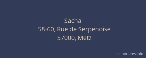 Sacha