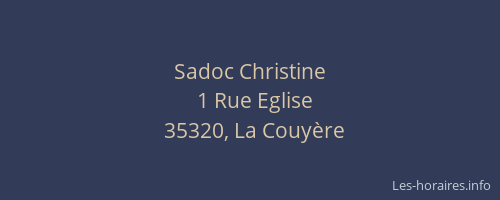 Sadoc Christine