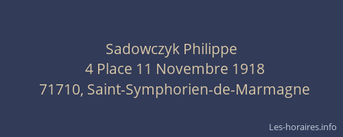 Sadowczyk Philippe