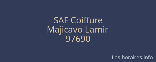 SAF Coiffure
