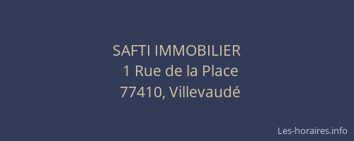 SAFTI IMMOBILIER