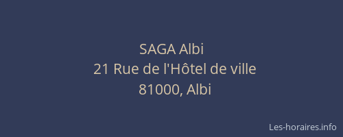 SAGA Albi