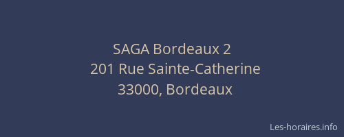SAGA Bordeaux 2