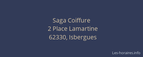 Saga Coiffure