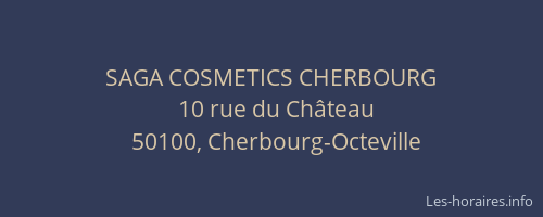 SAGA COSMETICS CHERBOURG