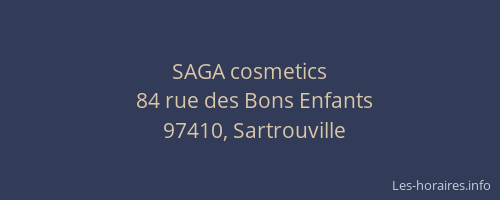 SAGA cosmetics