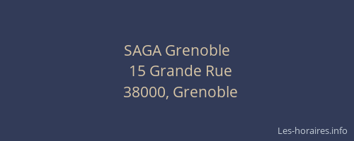 SAGA Grenoble