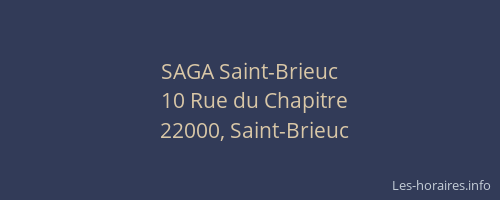 SAGA Saint-Brieuc