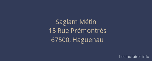 Saglam Métin