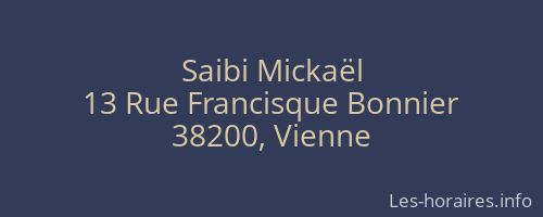 Saibi Mickaël