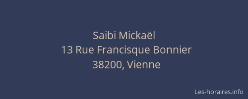 Saibi Mickaël
