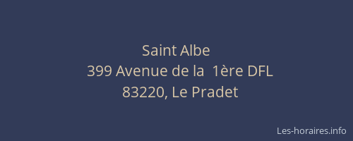 Saint Albe