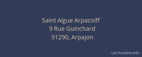 Saint Algue Arpacoiff
