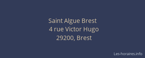 Saint Algue Brest