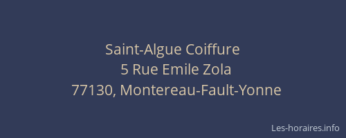 Saint-Algue Coiffure