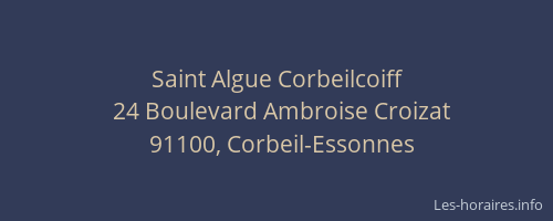 Saint Algue Corbeilcoiff