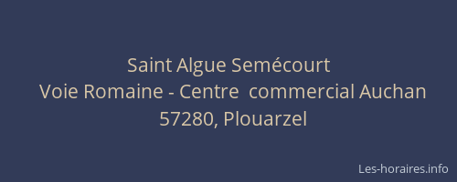 Saint Algue Sem&eacute;court