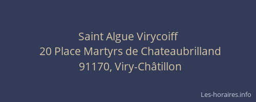 Saint Algue Virycoiff