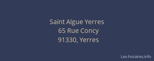 Saint Algue Yerres
