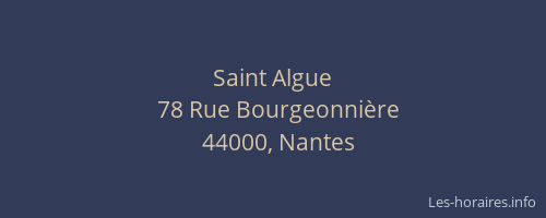 Saint Algue