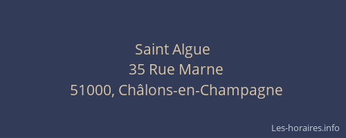Saint Algue