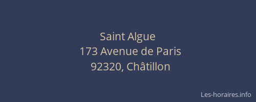 Saint Algue