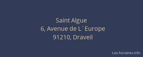 Saint Algue