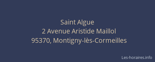Saint Algue